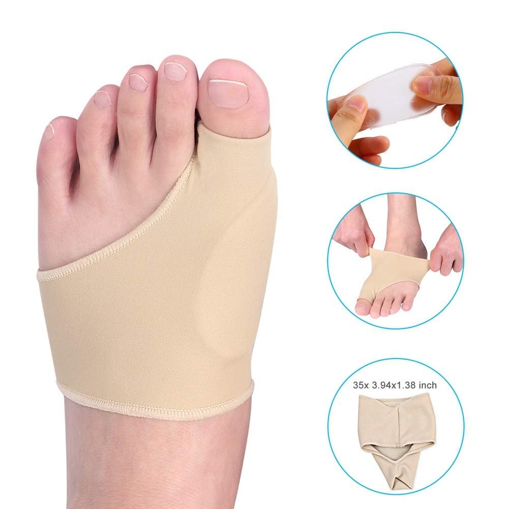 Шкарпетки для корекції Hallux Valgus з гелевою подушечкою, роздільник для великого пальця стопи Hallux Valgus, фото №2