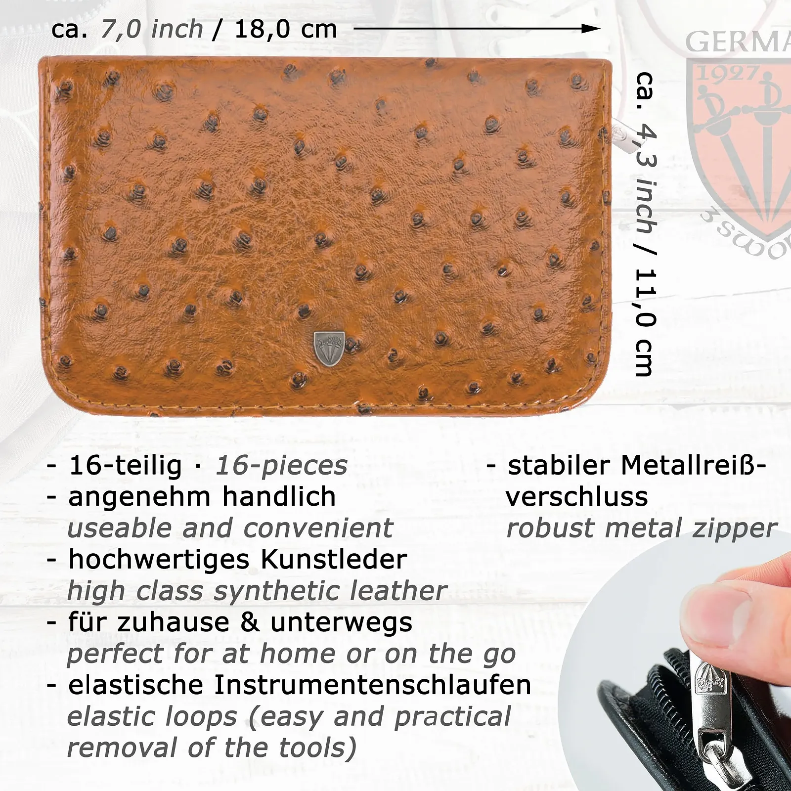 Набор для ухода Drei Schwerter Cinisello 9210, фото №3 Набор для ухода Drei Schwerter Cinisello 9210, фото №3