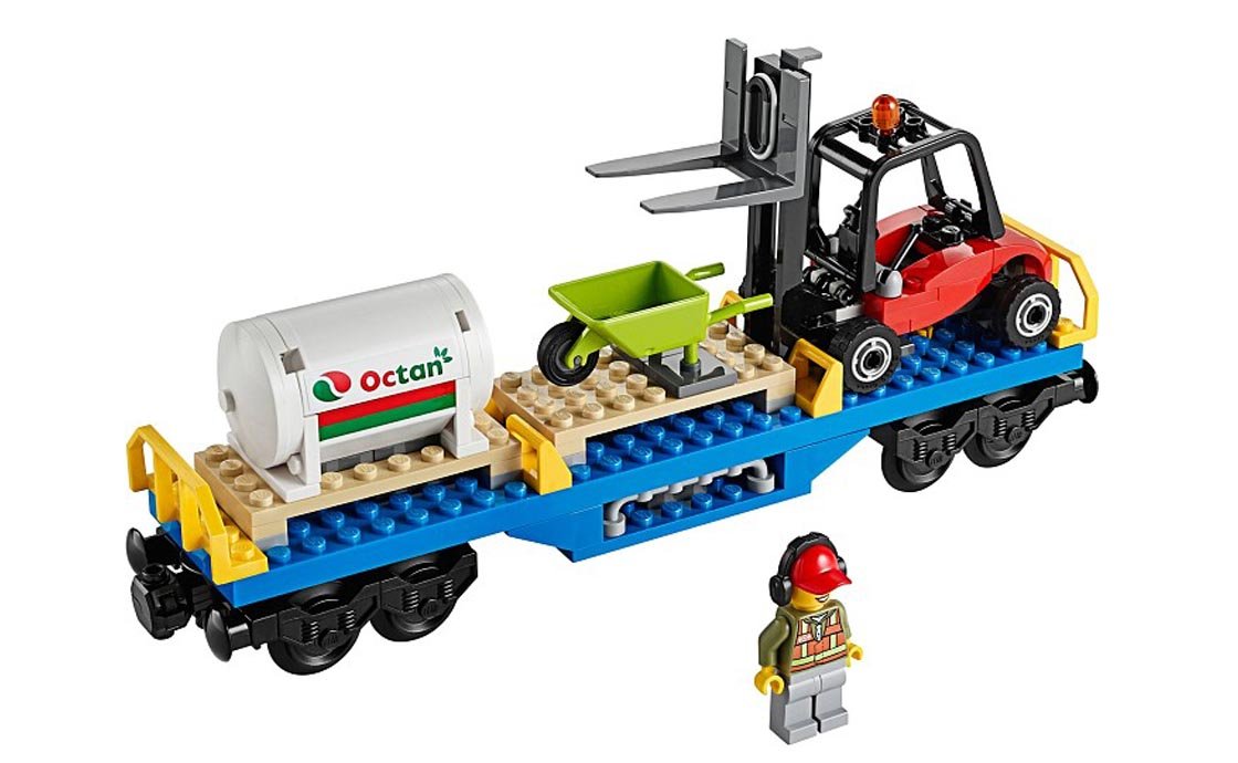 Конструктор Лего LEGO City Грузовой поезд (60052), фото №3