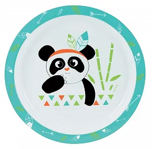 Детская тарелка для микроволновки Indian Panda 005698 - Фото 1