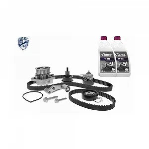 Водяной насос + комплект ремня ГРМ VAICO EXPERT KITS + V10-50109 для AUDI SEAT SKODA - Фото 1