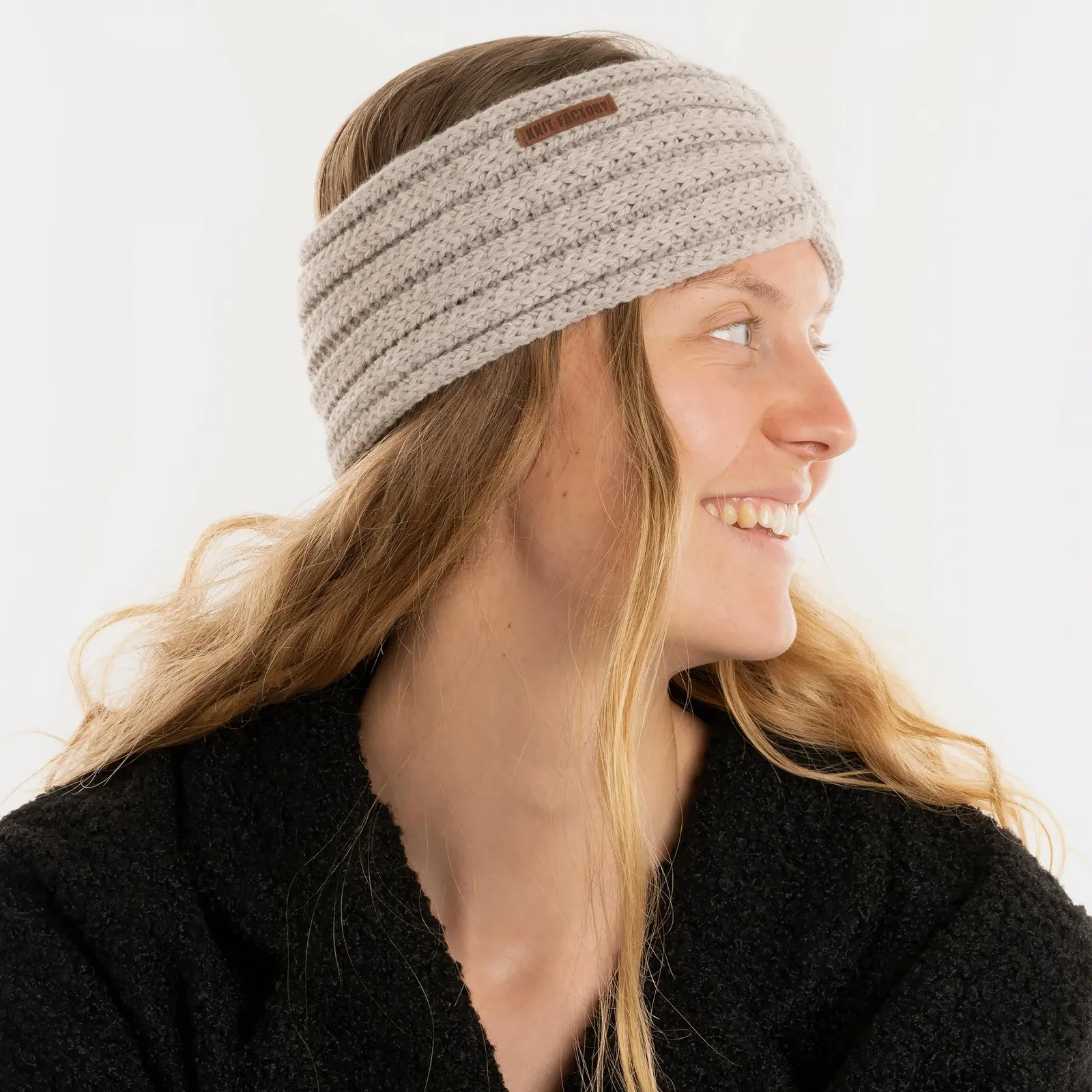 Пов'язка на голову Knit Factory Nica Iced Clay One Size, фото №3