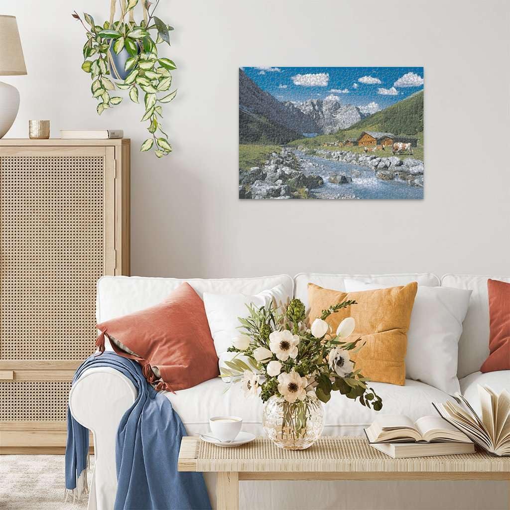 Пазл Ravensburger 12000649 Karwendel Mountains in Austria 1000 деталей, фото №4