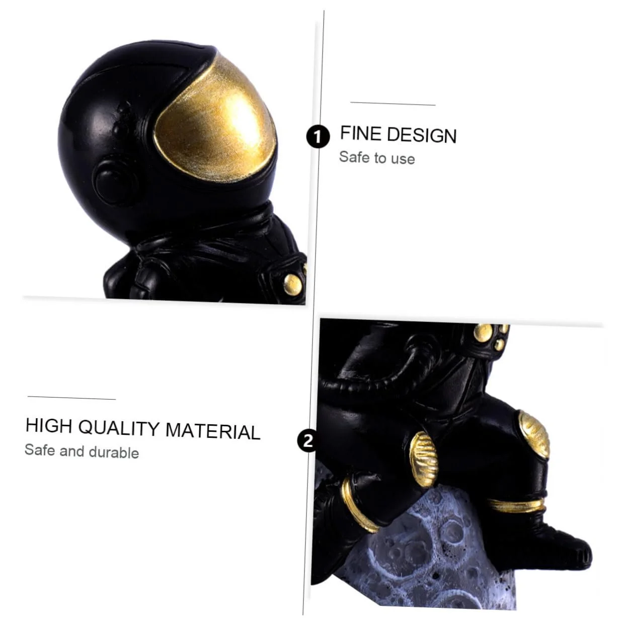 Наклейка на выключатель Yardenfun 1 шт. Астронавт 3D из натуральной смолы, фото №9