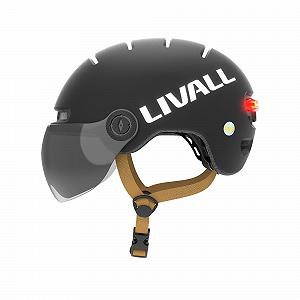 Шолом велосипедний LIVALL L23 Smart зі світлодіодним підсвічуванням і знімним козирком synthetic.ua - Фото 1