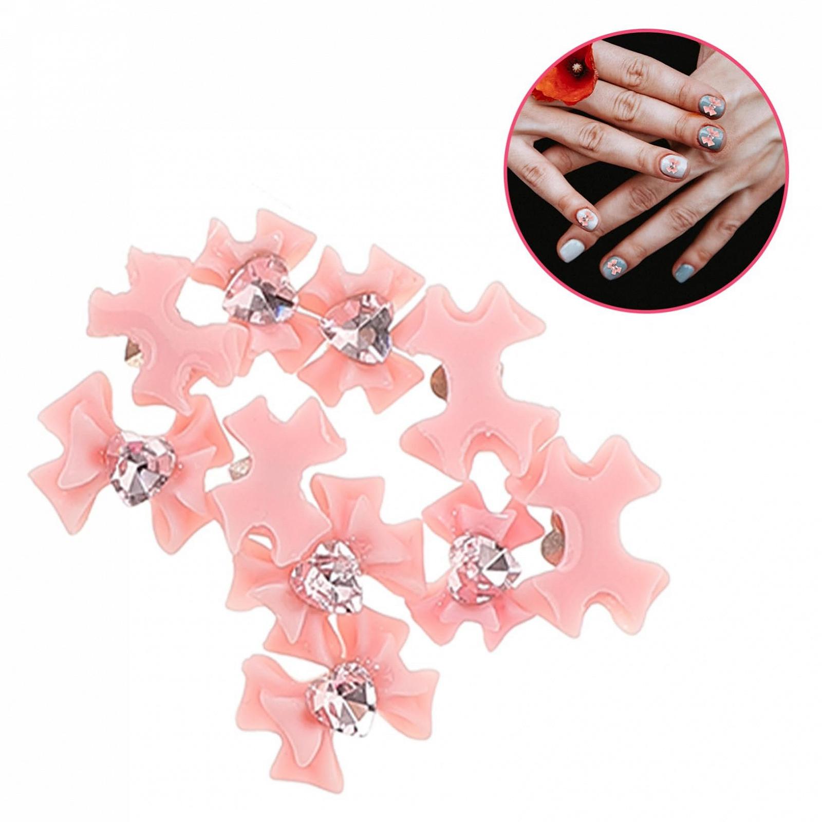 Підвіска для нігтів Бант FOMIYES, 120 шт, 3D, метелик, смола, милий кулон, прикраса для нігтів з 3D бантом, дикий скляний кришталевий діамант, фото №9 Підвіска для нігтів Бант FOMIYES, 120 шт, 3D, метелик, смола, милий кулон, прикраса для нігтів з 3D бантом, дикий скляний кришталевий діамант, фото №9