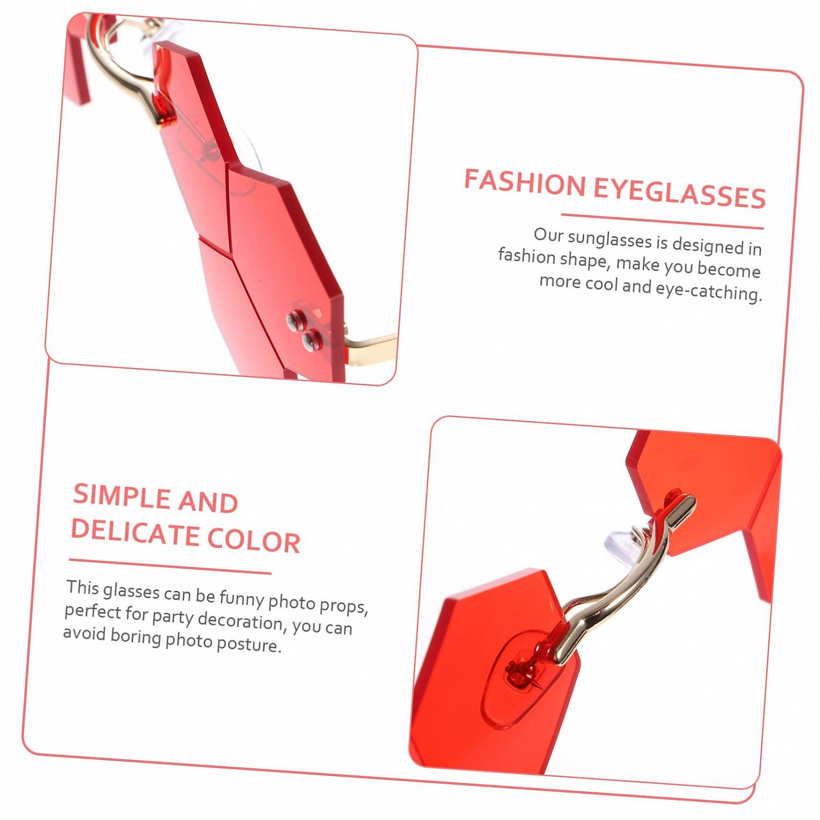 Солнцезащитные Очки WRITWAA Готические Рейв Тренд Ретро Вечеринка, фото №8