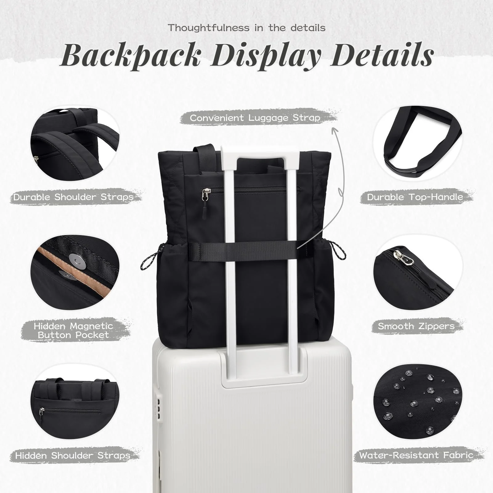 Рюкзак для ноутбука GOLF SUPAGS Convertible Quilted Carry Bag, фото №6 Рюкзак для ноутбука GOLF SUPAGS Convertible Quilted Carry Bag, фото №6