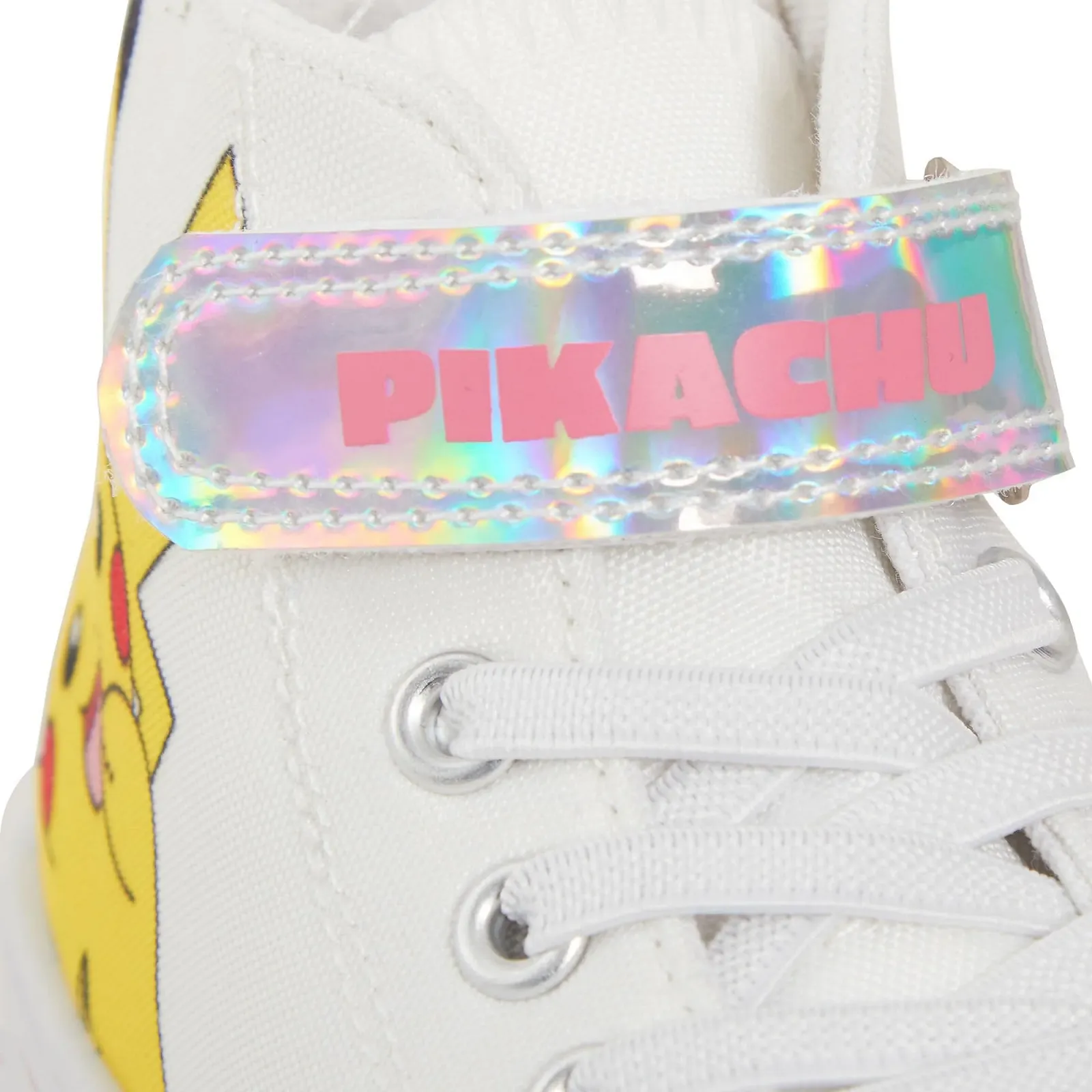 Кеды Pokemon Pikachu Eevee для девочек, высокие детские спортивные туфли на молнии, фото №3