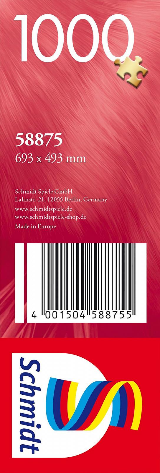 Пазл Schmidt Spiele Sleeping Velvet Paws 58875 1000 элементов, фото №2