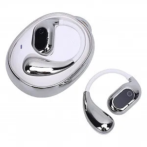 Навушники для перекладу голосу 144 мови, в реальному часі, HiFi стереозвук, 3-4 години відтворення, біло-сріблясті - Фото 1