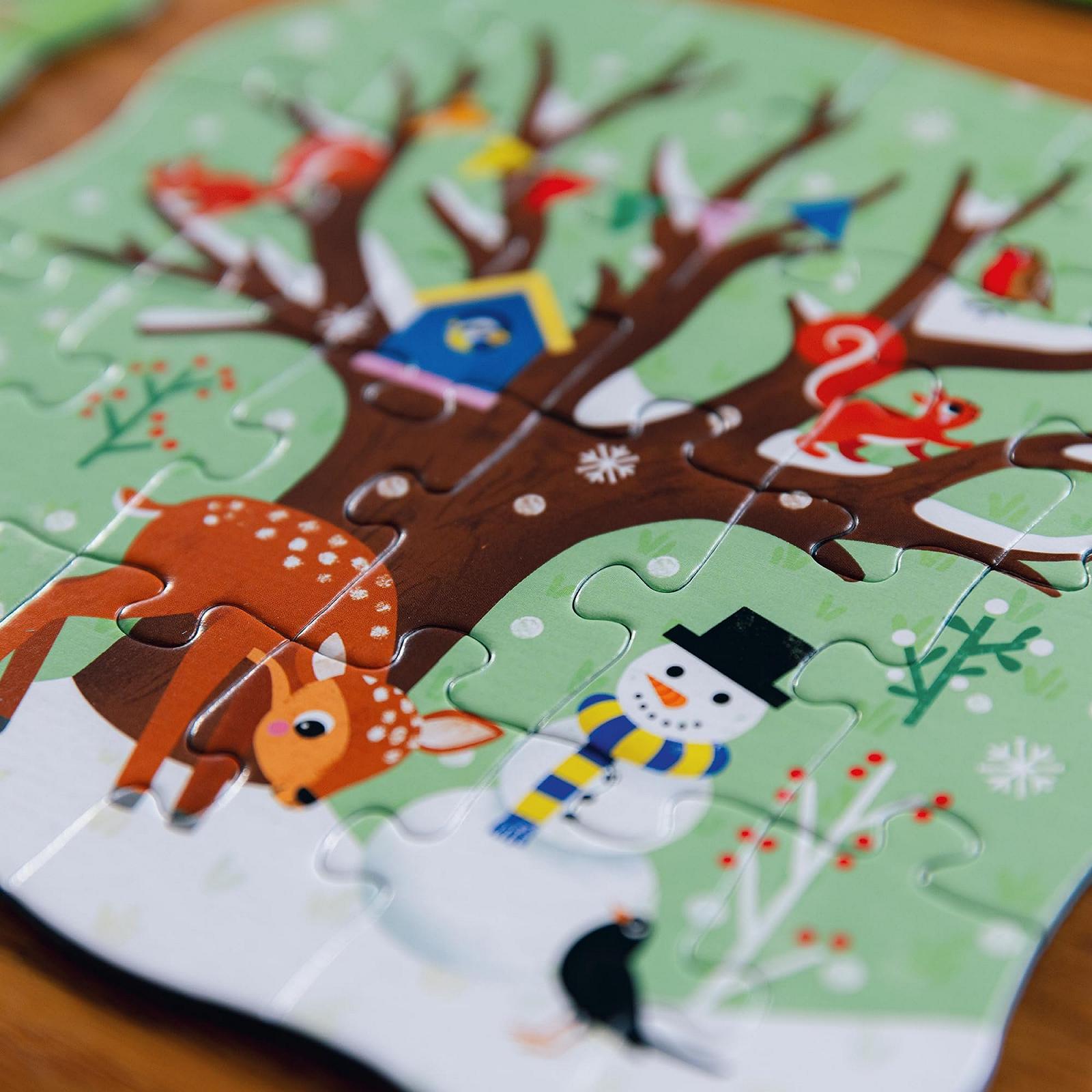 Пазл Ravensburger Puzzle UP! 12004002 Four Seasons 12, 16, 20, 24 елементи від 3 років, фото №6