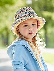 Капелюх Trilby maximo Mini для дівчат 47 synthetic.ua - Фото 1