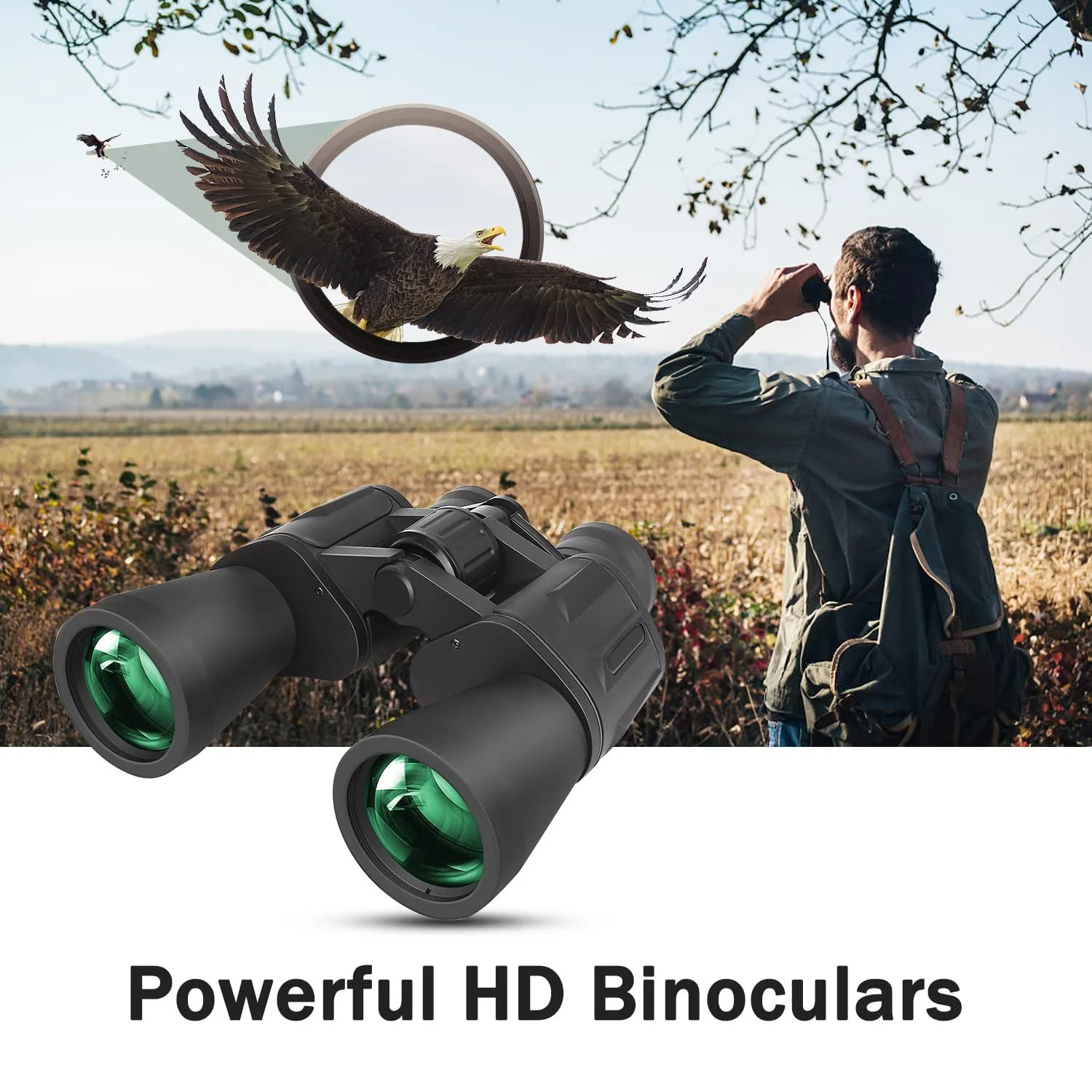 Бінокль BRIGENIUS 10 x 50 HD FMC, фото №7