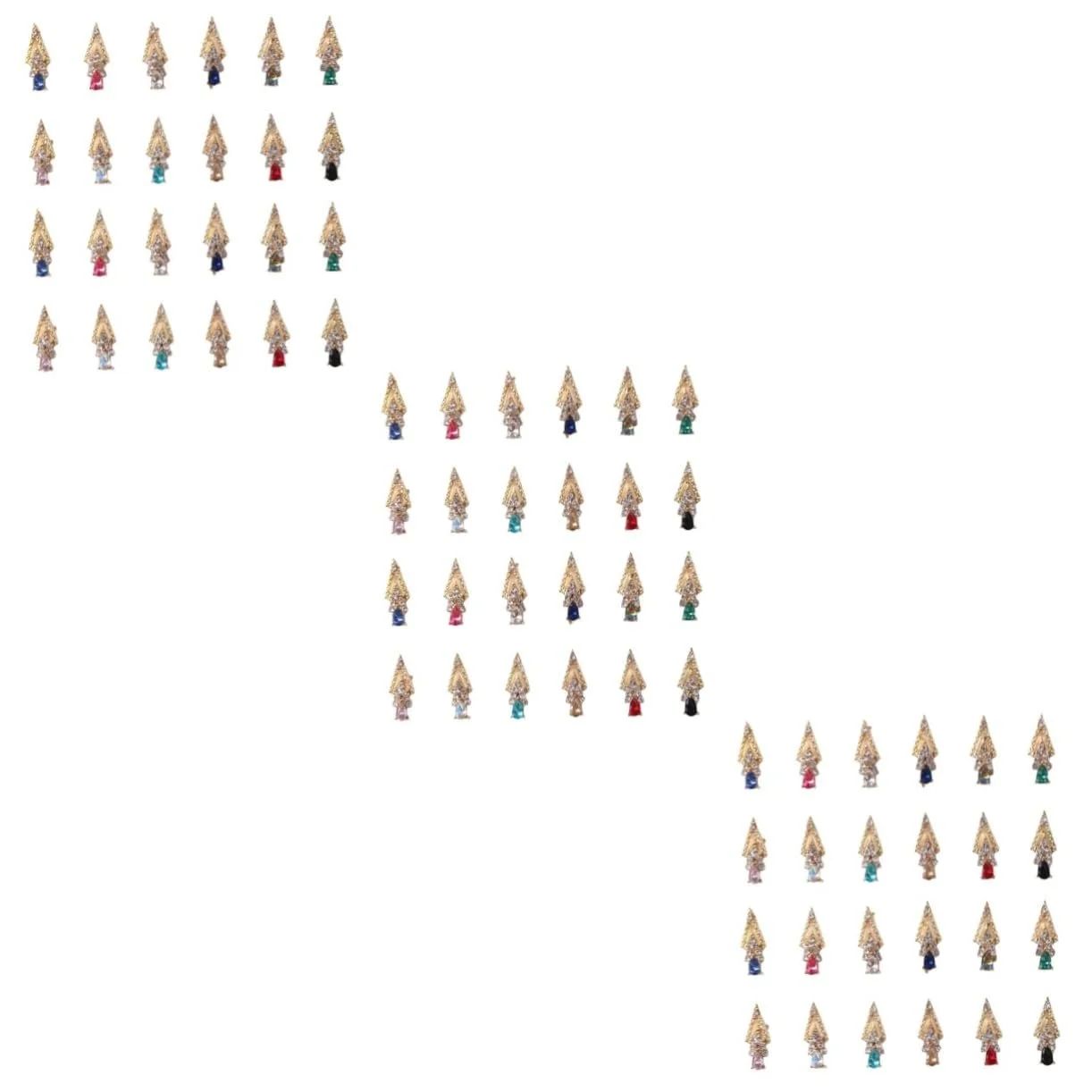 Прикраса для нігтів Mikinona Стріла, 3 набори, 24 шт x 3, фото №1