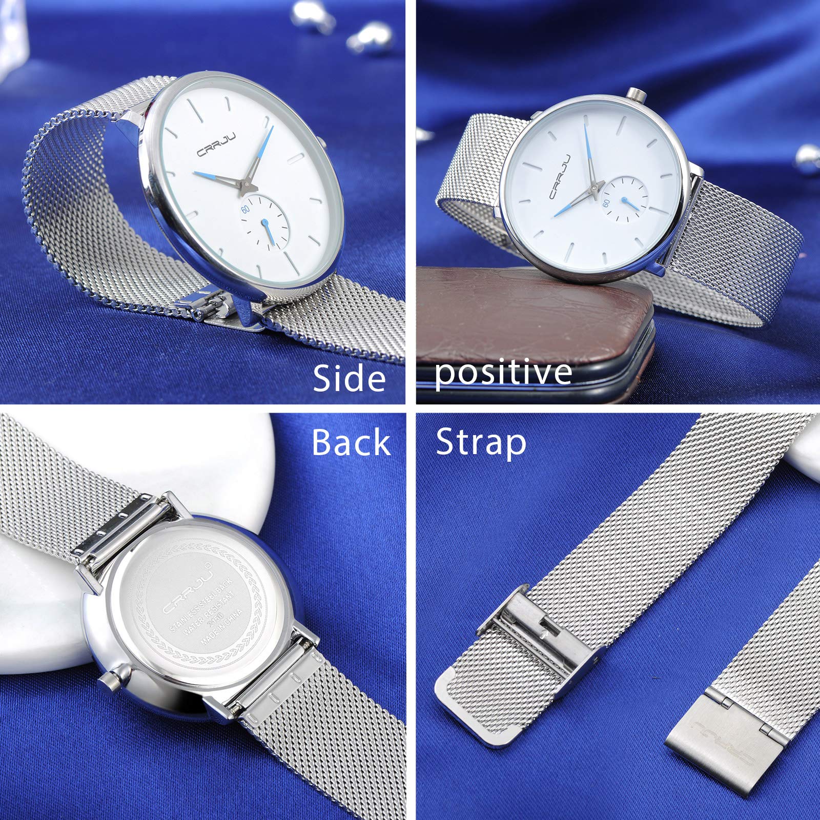 Годинник SUPBRO Чоловічий Нержавіюча сталь Водонепроникний Мінімалістичний Аналоговий Діловий Надтонкий, фото №3 Годинник SUPBRO Чоловічий Нержавіюча сталь Водонепроникний Мінімалістичний Аналоговий Діловий Надтонкий, фото №3