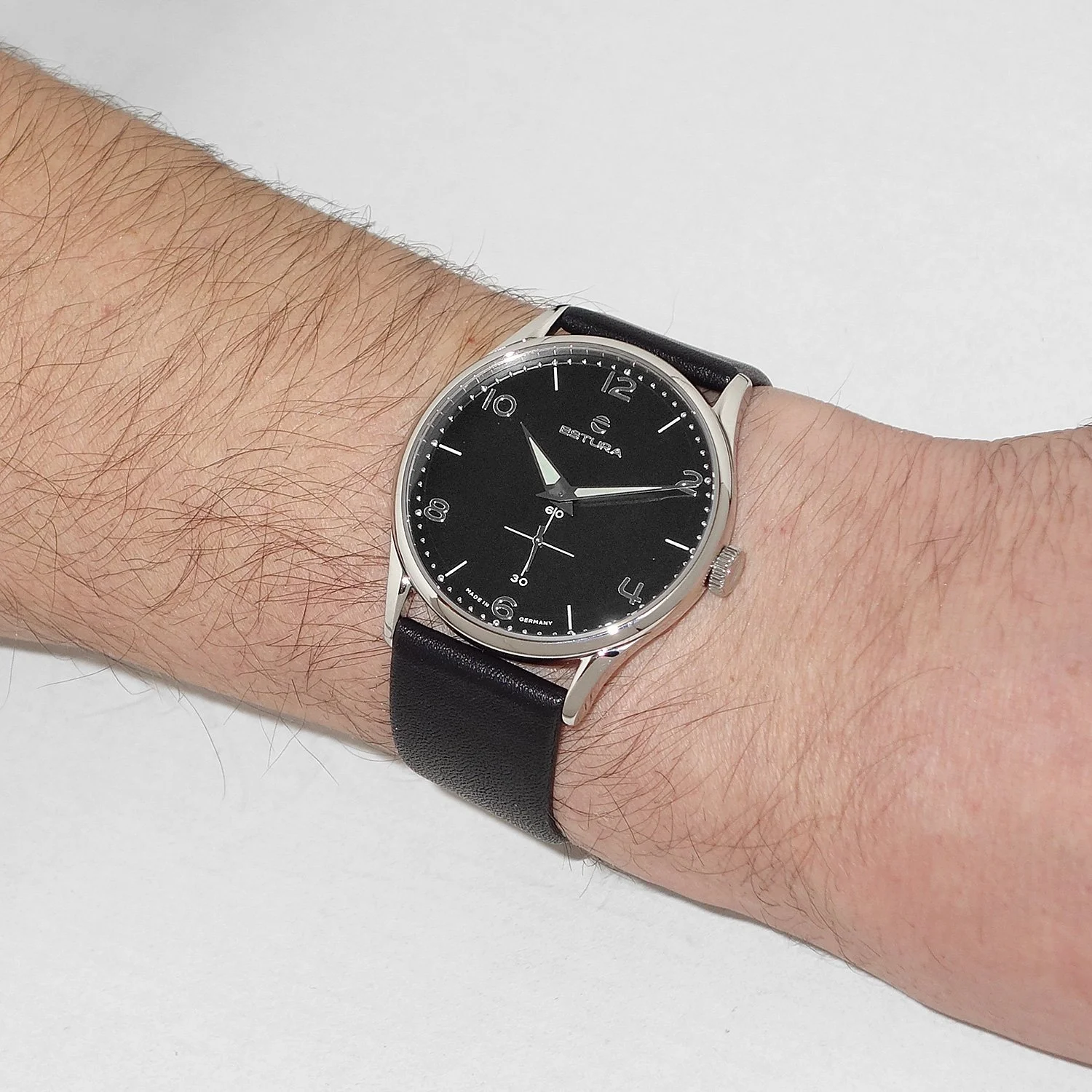 Чоловічий годинник Estura Big Shot Timeless, Вироблено в Німеччині, 6000-02, фото №5