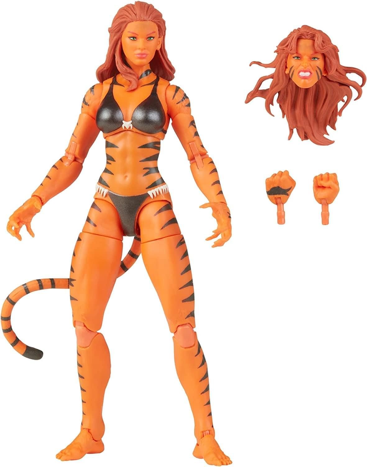 Фигурка Marvel Legends Тигра, 15 см + 3 аксессуара, фото №3