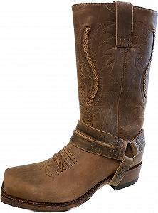 Мотоциклетные ботинки Sendra 12209, ковбойские ботинки, Western Boots, коричневый, унисекс - Фото 1
