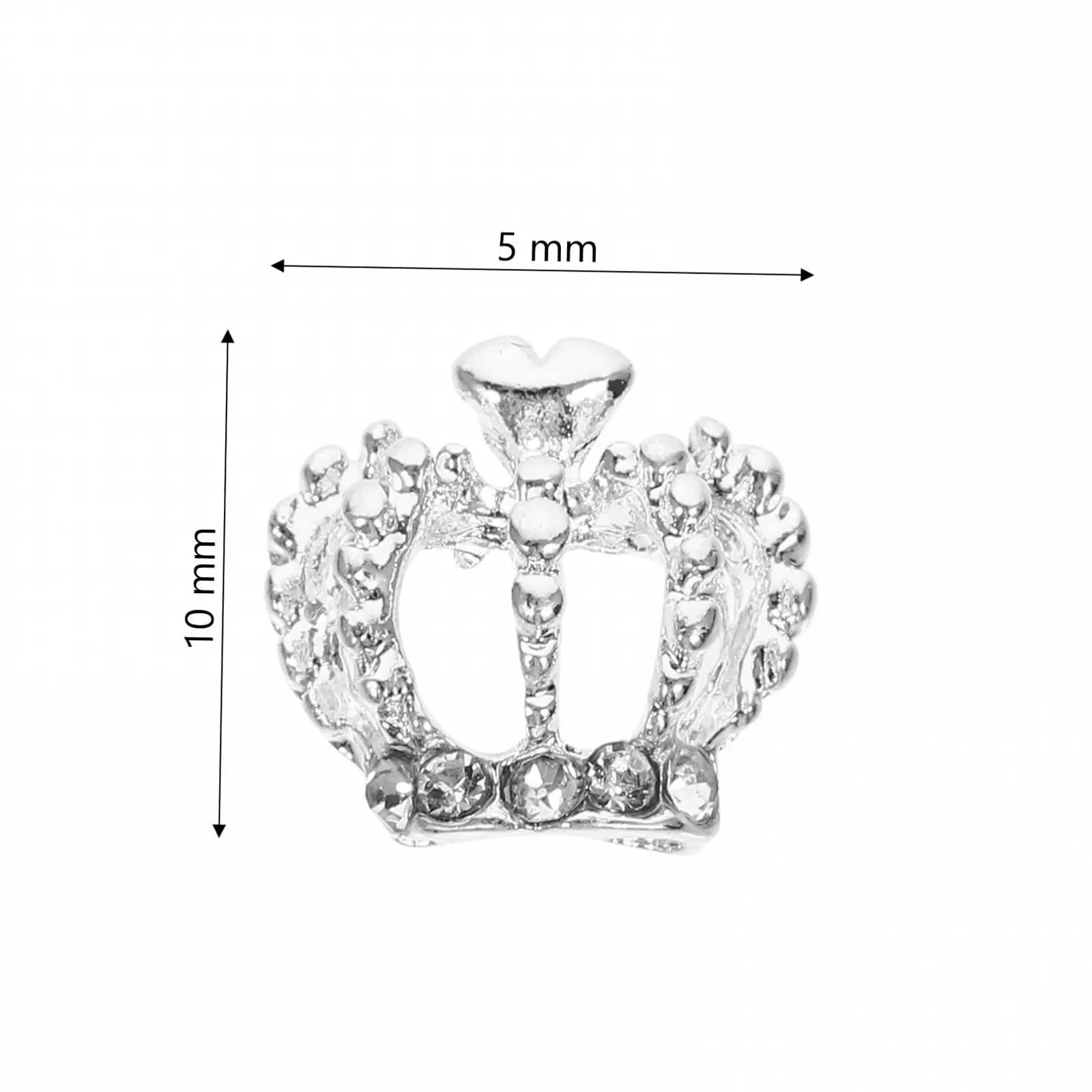 Наклейки для нігтів 3D корона,, фото №5