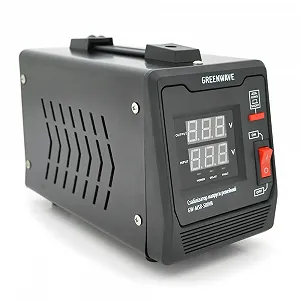 Стабілізатор напруги релейний Green Wave Mauser 500VA 1xShuko DC140-260V, AC220±8%, BOX - Фото 1