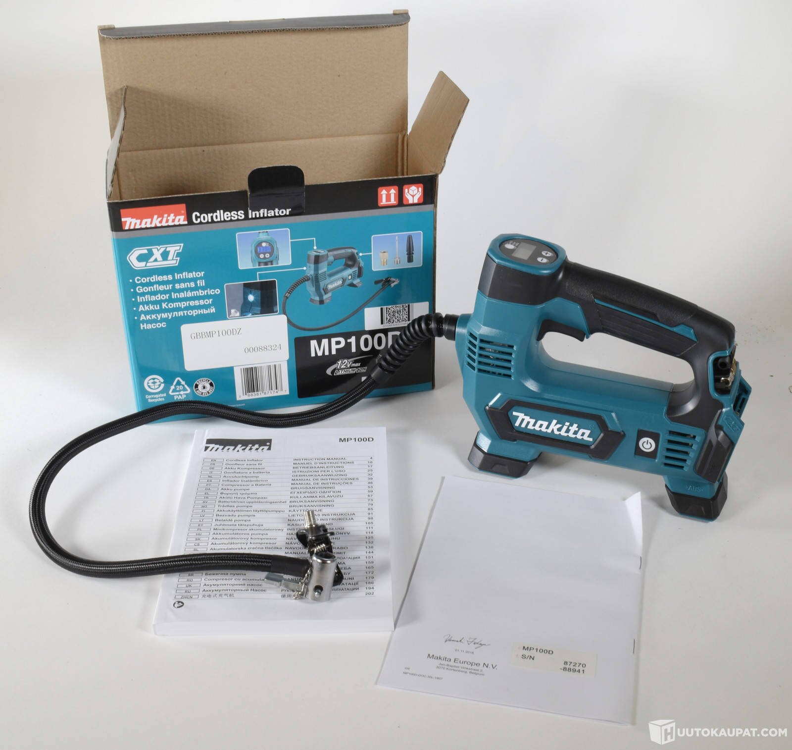 Насос аккумуляторный Makita MP100DZ без аккумуляторов и зарядного устройства, фото №8