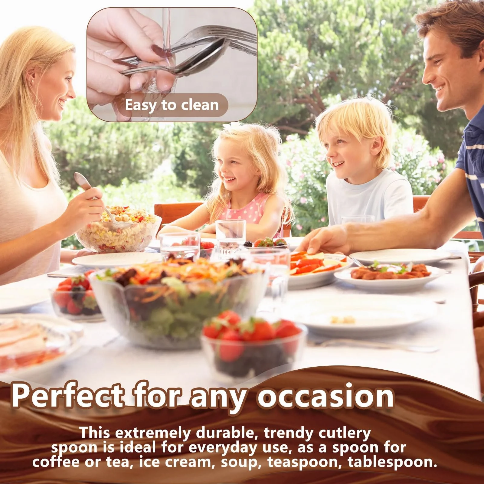 Ложка для Nutella, Кавові ложки з нержавіючої сталі, фото №5