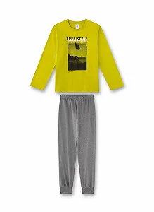 Комплект піжамний для хлопчиків Sanetta - Фото 1