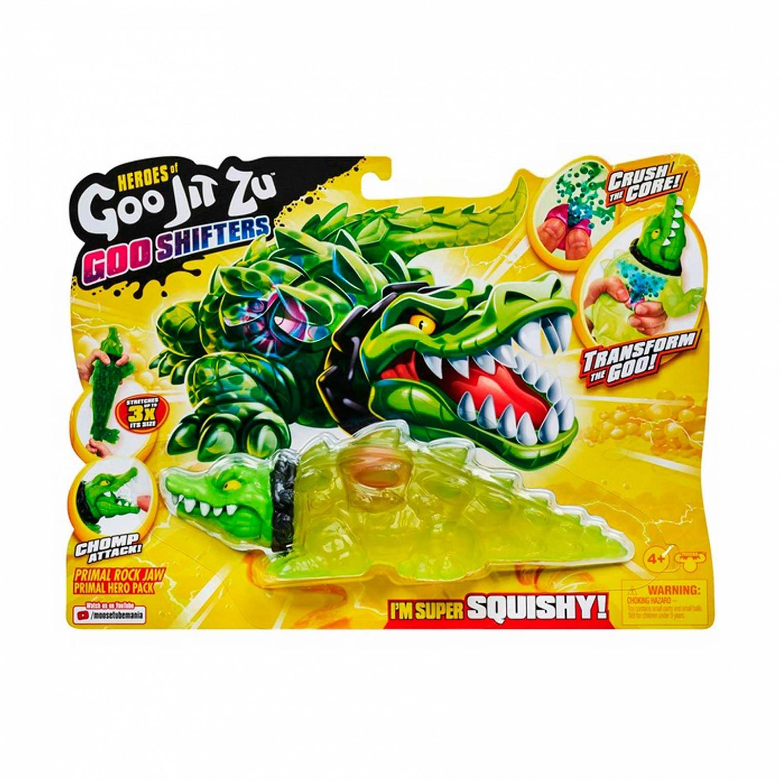 Фігурка BANDAI Heroes of GOO JIT Zu Ultra GOO Primal Pack Rock Jaw різнокольорова, фото №1