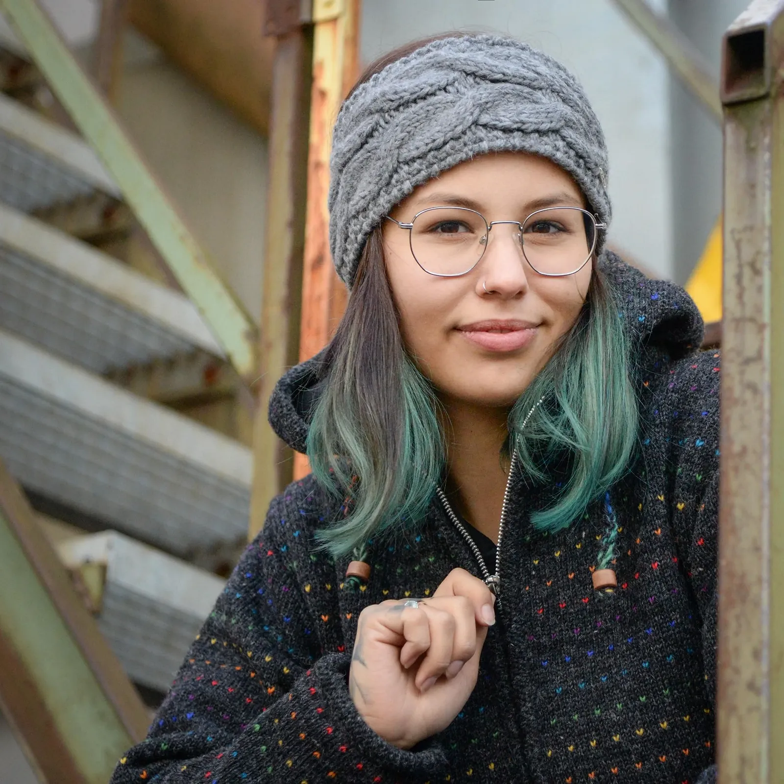 В'язана Пов'язка McRon Kathrine 3311 Жіноча Сливовий, фото №2 В'язана Пов'язка McRon Kathrine 3311 Жіноча Сливовий, фото №2