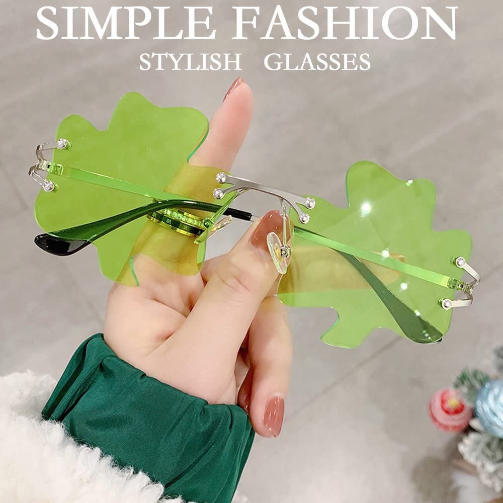 Винтажные модные забавные фестивальные очки YUELUQU, металлическая безрамная оправа, женские, мужские, фото №6 Винтажные модные забавные фестивальные очки YUELUQU, металлическая безрамная оправа, женские, мужские, фото №6