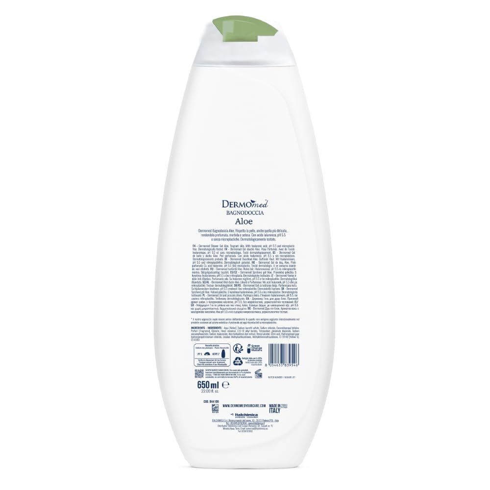 Гель для душу Dermomed Purificante Aloe 12 х 650 мл, фото №1