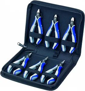 Набор плоскогубцев KNIPEX для электроники, 6 шт, 215 мм 00 20 16 P - Фото 1