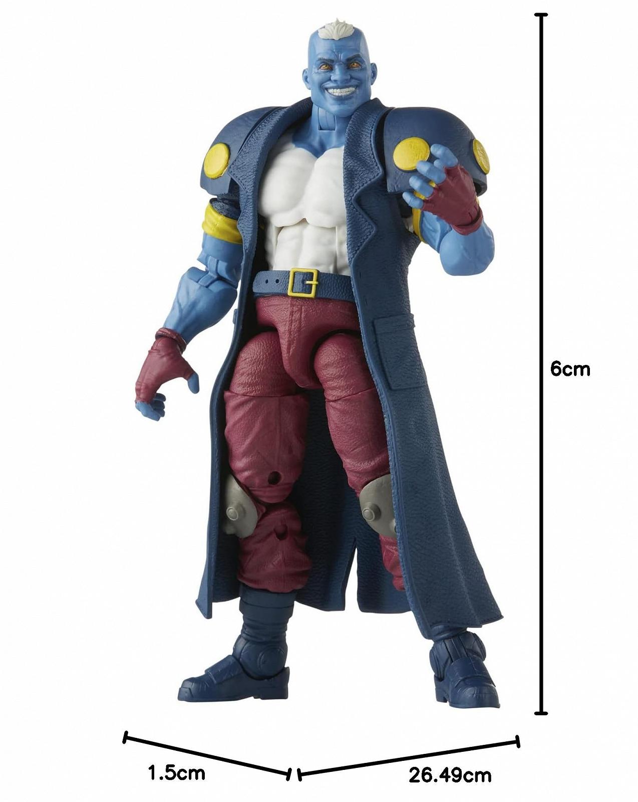 Фігурка Marvel Legends Series X-Men Maggott, 15 см, колекційна, 2 аксесуари та 2 елементи Build-A-Figure, фото №8