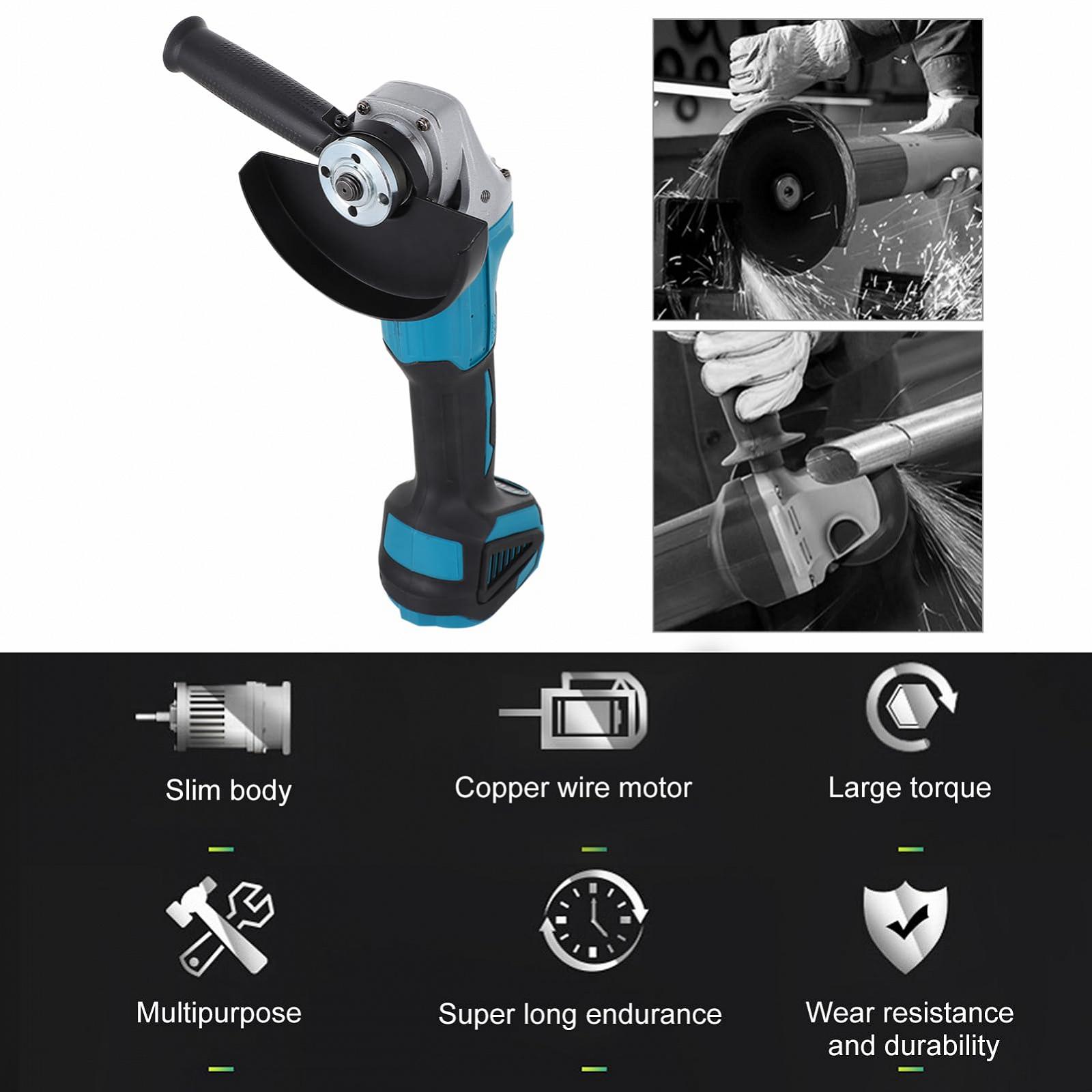 Кутова шліфувальна машина Gadpiparty 1 Set Бездротова багатофункціональна, фото №2 Кутова шліфувальна машина Gadpiparty 1 Set Бездротова багатофункціональна, фото №2