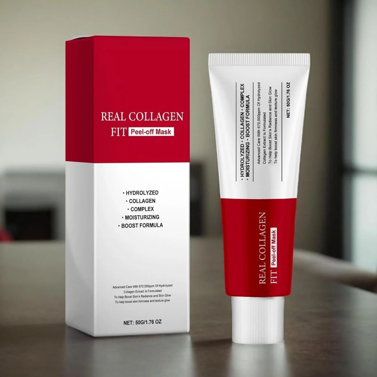 Маска для обличчя Collagen - Органічна маска з колагеном, фото №8