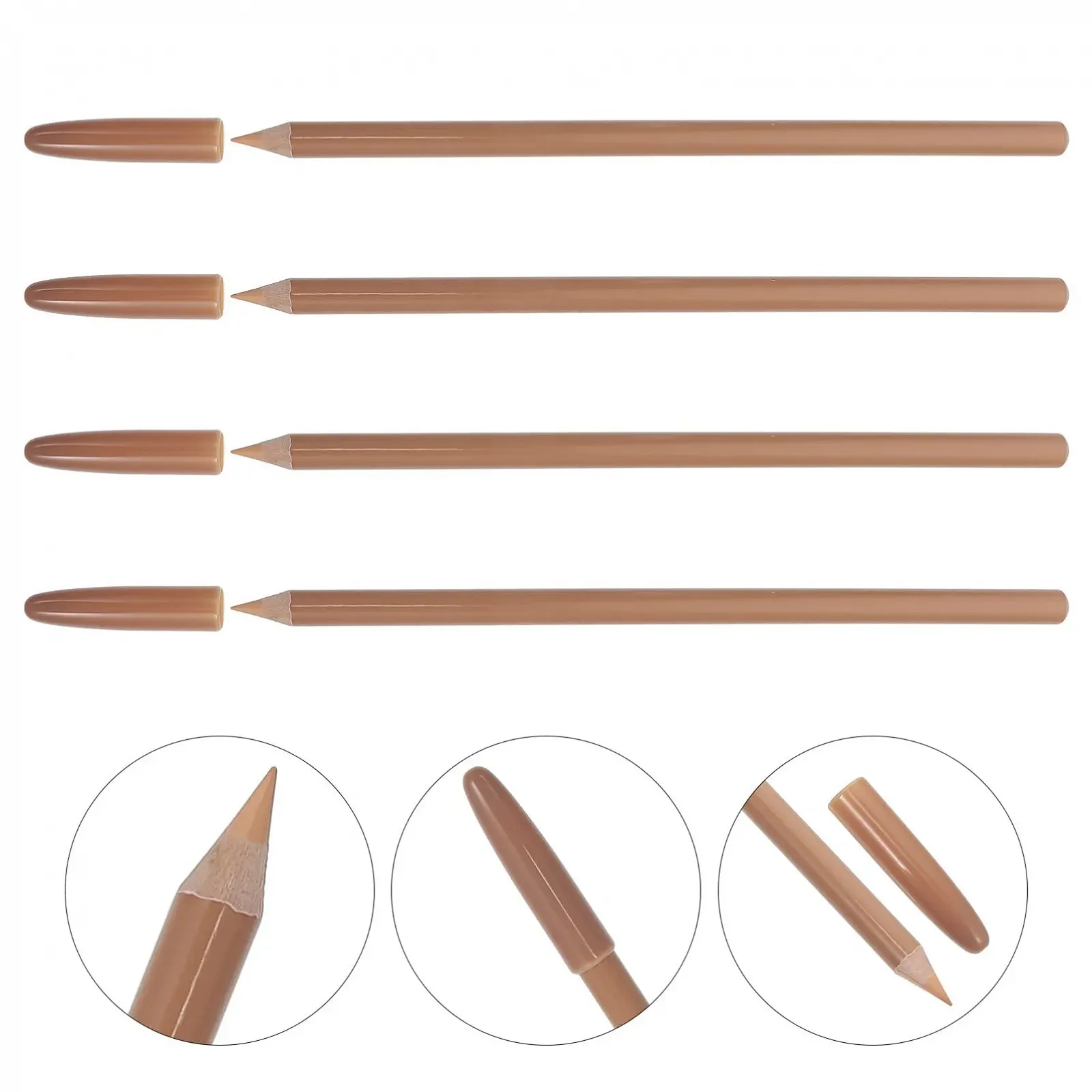 Карандаш-консилер Lurrose 4 шт. Водостойкий корректор для макияжа. Полное покрытие. Основа под консилер. Консилер под глаза. Стик для маскировки глаз. Карандаш-хайлайтер., фото №7