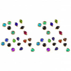 Украшение для ногтей LALAFINA опал, меняющий температуру, 10 шт - Фото 1