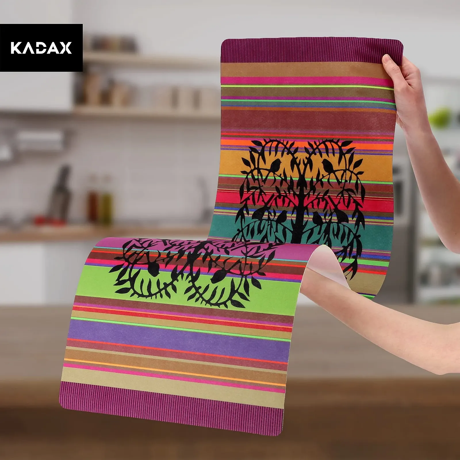 Ранер KADAX Felt міцна легка у догляді різнокольорова, фото №4 Ранер KADAX Felt міцна легка у догляді різнокольорова, фото №4