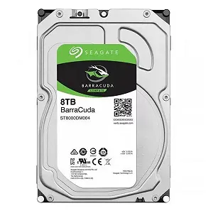 Жесткий диск Seagate BarraCuda 8ТБ 5400об/м 190 МБ/с 3.5" SATA III (ST8000DMZ04/ST8000DM004) - Фото 1