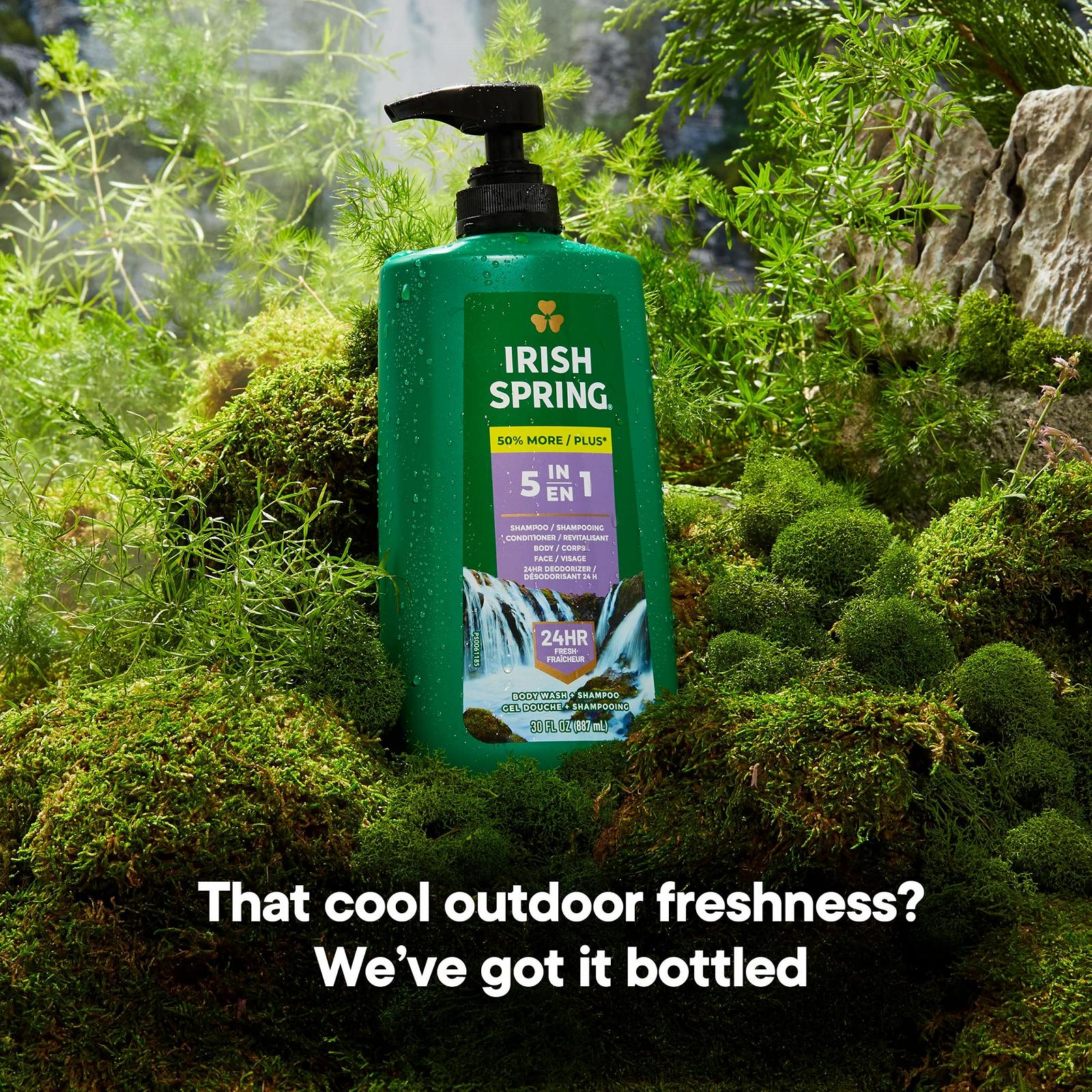 Гель для душу Irish Spring 5-in-1 Body Wash 30 oz (887 мл) з дозатором, фото №2 Гель для душу Irish Spring 5-in-1 Body Wash 30 oz (887 мл) з дозатором, фото №2