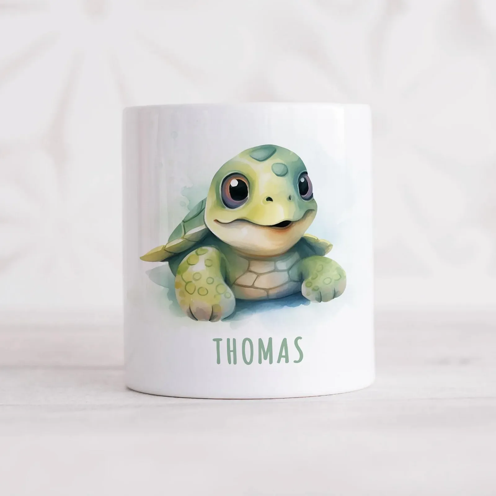 Скарбничка Turtle Money Box Черепаха Керамічна Персоналізована, фото №4