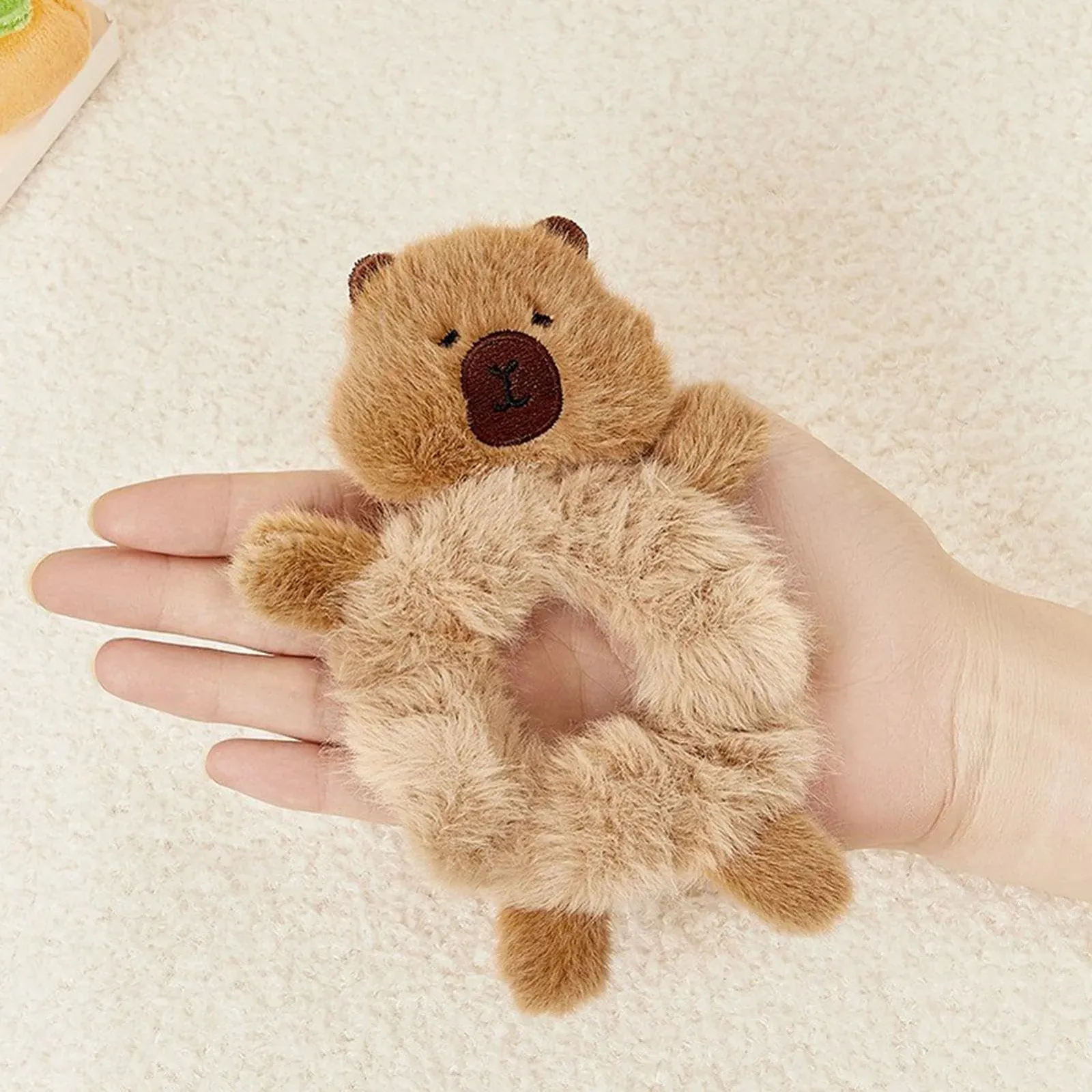 Заколка для волос Капибара Дизайн Животного Мягкая заколка для волос Женская заколка для волос Капибара Мягкая Толстая Милая, фото №6 Заколка для волос Капибара Дизайн Животного Мягкая заколка для волос Женская заколка для волос Капибара Мягкая Толстая Милая, фото №6