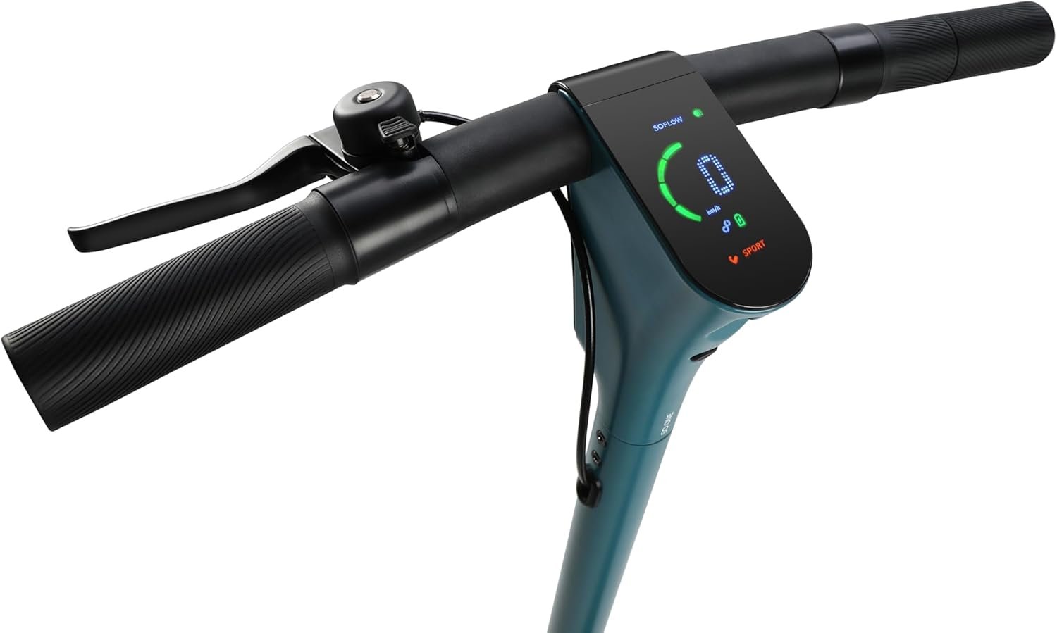 Електросамокат SOFLOW SO ONE / 30 км запас ходу / 350 Вт / 6.5" колеса / 100 кг навантаження / 22 км/г / Синій, фото №7 Електросамокат SOFLOW SO ONE / 30 км запас ходу / 350 Вт / 6.5" колеса / 100 кг навантаження / 22 км/г / Синій, фото №7