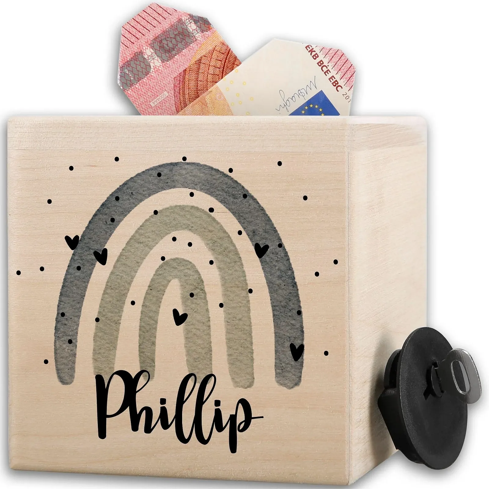 Скарбничка Дерев'яна Веселка, фото №1