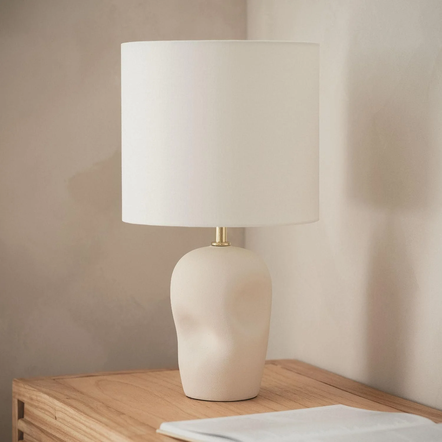 Настільна лампа LEDKIA LIGHTING Barta Керамічна Біла, фото №8