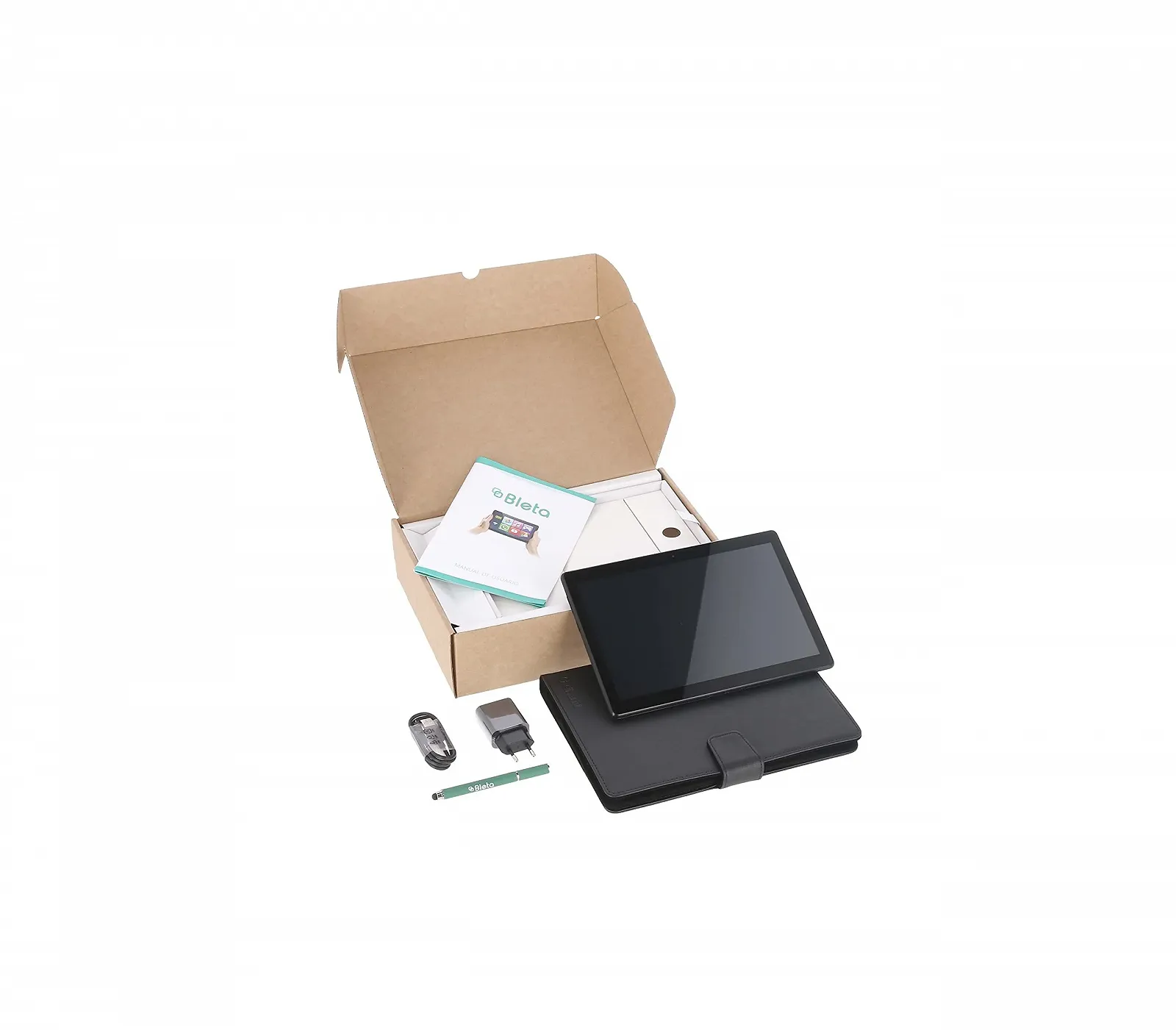 Планшет Bleta 10.1 дюйма 4GB RAM 64GB ROM SIM-слот USB-C для пожилых людей, фото №3