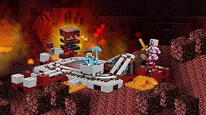 Набор LEGO Minecraft 21130 The Nether Railway Building synthetic.ua - Фото 1
