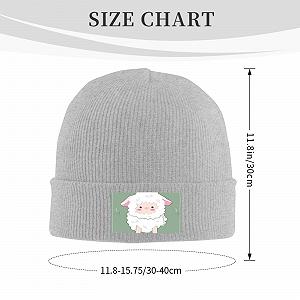 В'язана шапка BROLEO з зображенням милого ягняти, м'яка - Фото 1