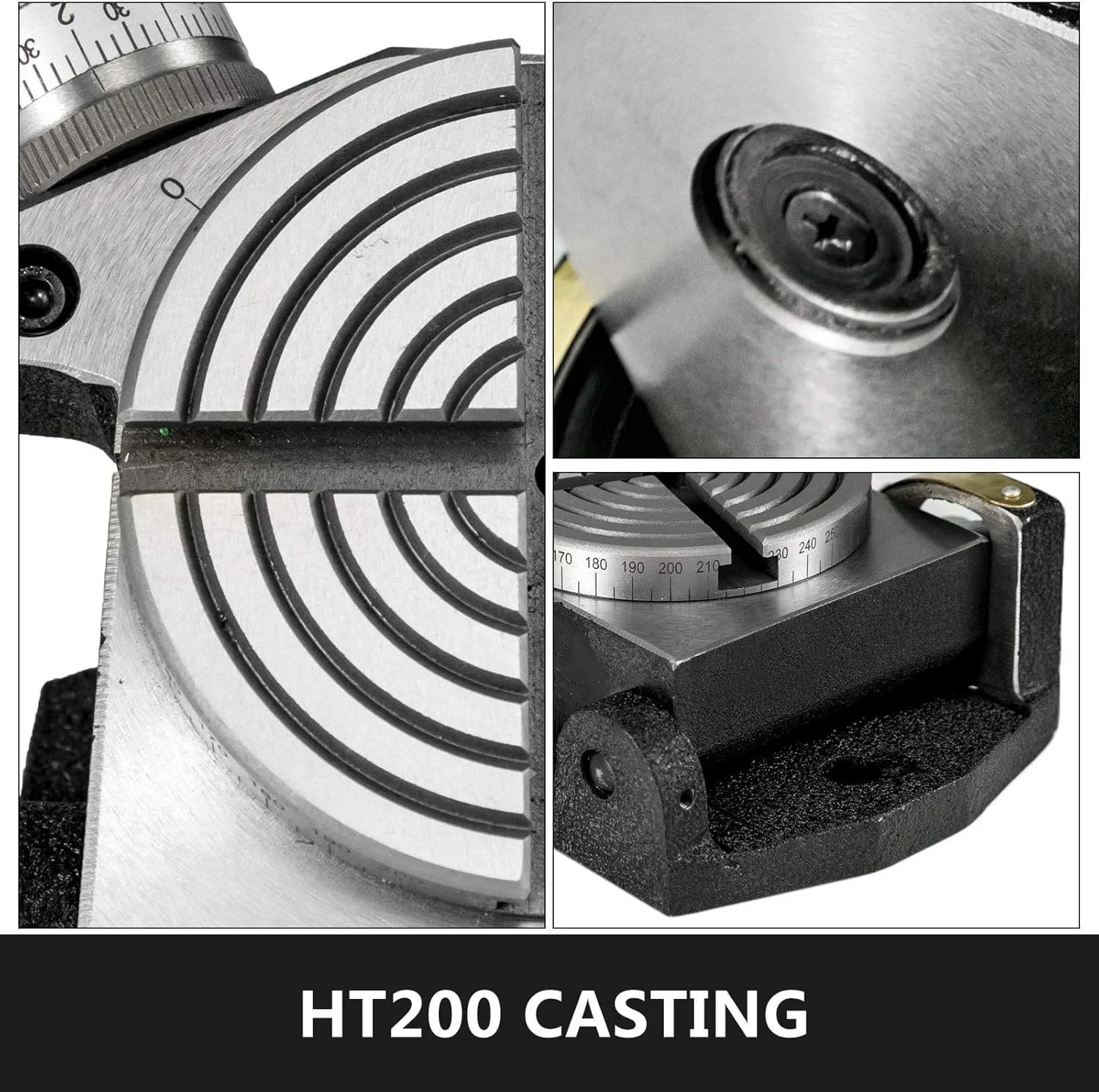 Поворотный стол Vevor HV-4-4R Silver, фото №3 Поворотный стол Vevor HV-4-4R Silver, фото №3